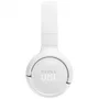 JBL Tune 520BT Auriculares Inalámbricos Bluetooth con Micrófono, Batería 57h, Blancos